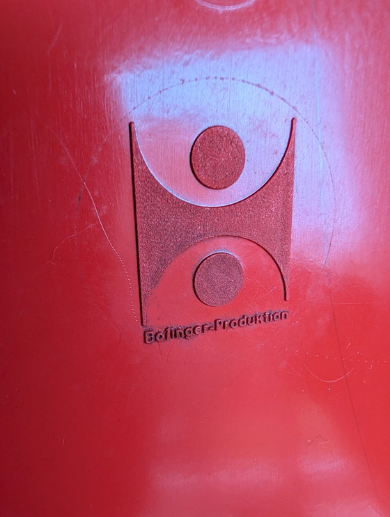 Image 1 of 2 vintage Böfinger stoelen