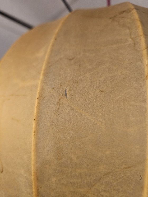 Image 1 of Cocoon-Pendelleuchte aus Italien mit wunderschöner Struktur und Farbe