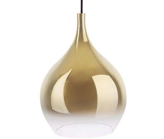 Image 1 of Nieuw - Leitmotiv Drup Large hanglamp - goud schaduw