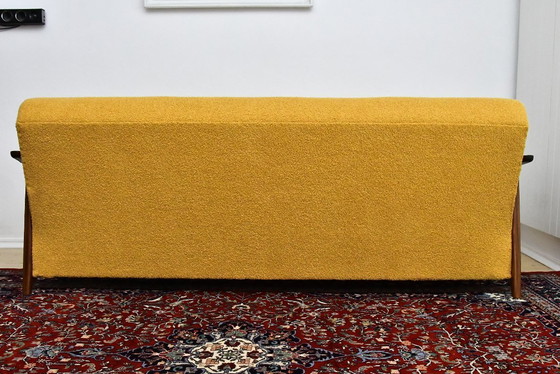 Image 1 of Canapé pliant scandinave en teck, années 1960