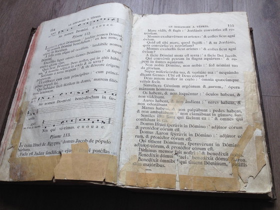 Image 1 of Libro antifonario romano del 1864