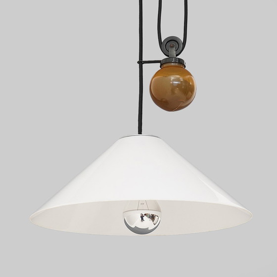 Image 1 of Lustre "Aggregato" par Enzo Mari pour Artemide, 1970