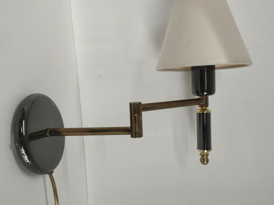 Vintage brass swivel/hinged lamp (70s/80s) – HB, Wall lights, Other (photo 3 of 7)