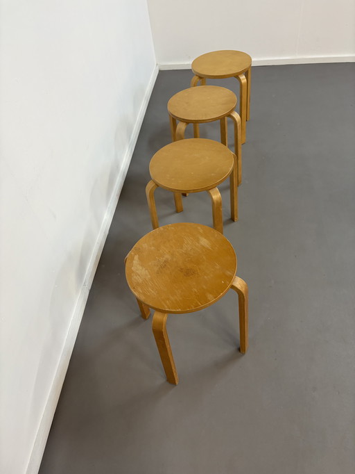 Set van 4 IKEA Plywood Frosta Krukken