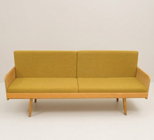 Canapé pliant style années 60, par Interier Praha, Tchécoslovaquie