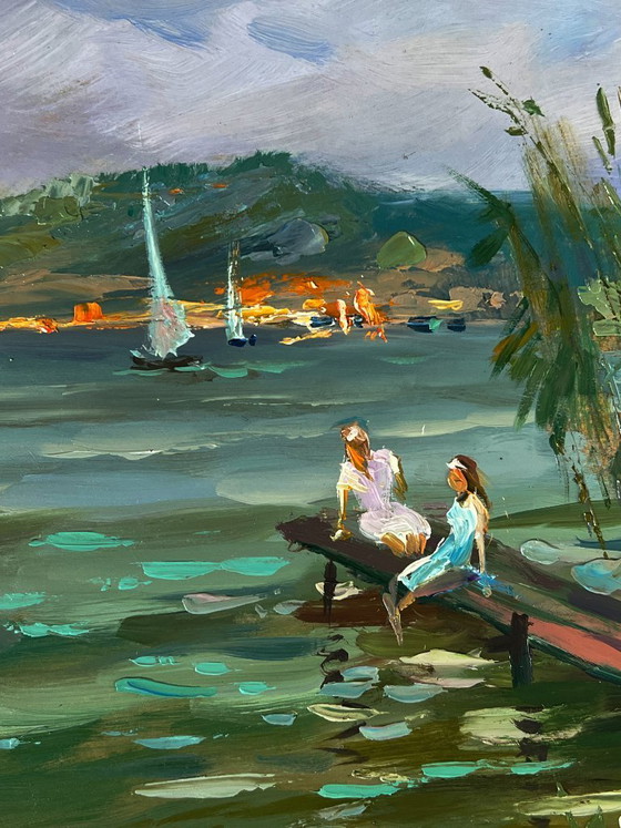 Image 1 of Filles au bord de la rivière