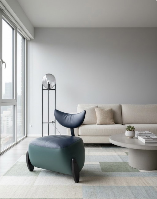 Sedia design Skalma - moderna - pelle 