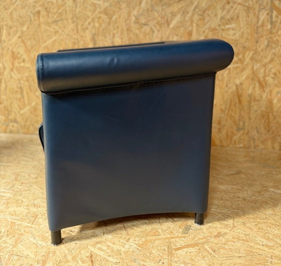 Image 1 of Poltrona Wittmann Petrol Leather Club Paolo Piva