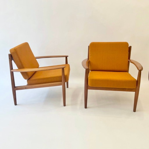 Pair of Armchair by Grete Jalk