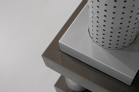 Image 1 of "Chicago Tribune" floor lamp by Matteo Thun for Bieffeplast, Italy, 1985.