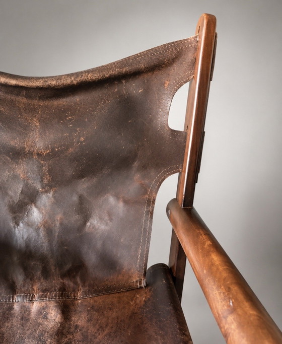 Image 1 of 2x Vintage PL22 Chairs + Ottoman by Hauner & Eisler, ca60s