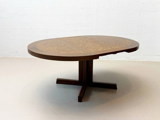 Image 1 of Round dining table by Dieter Waeckerlin, Switzerland, 1970s