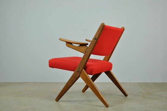 Image 1 of Poltrona classica vintage danese di Arne Hovmand Olsen in OAK, anni '60