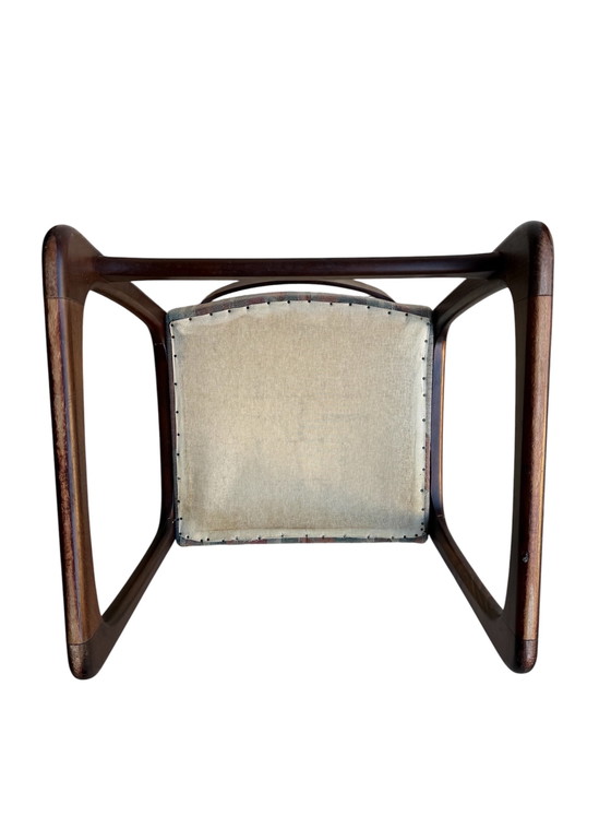 Image 1 of CHAISES DE SALLE À MANGER TRAINEAU DE BAUMANN, ANNÉES 1950