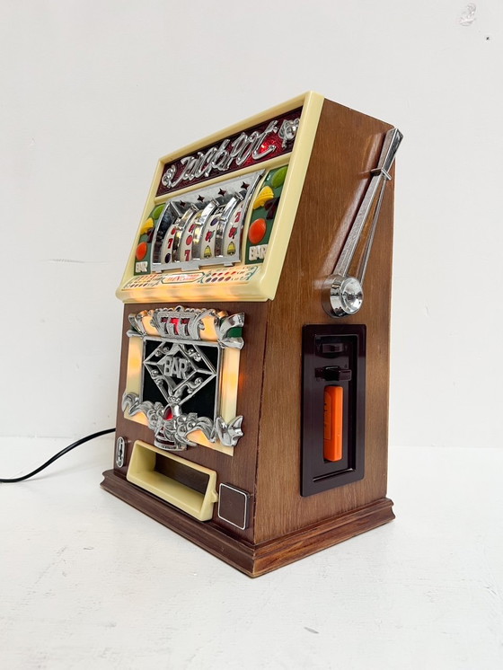 Image 1 of Radio and Cassette Player in the Form of Vintage Slot Machine, 1960's