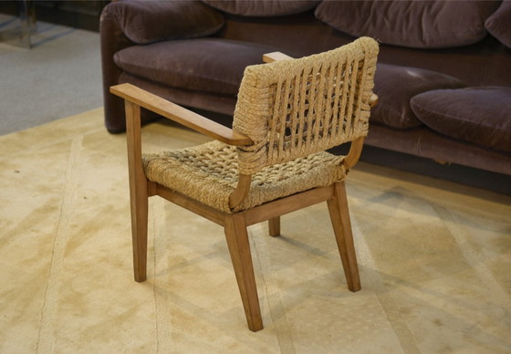 Image 1 of Armchair by Adrien Audoux and Frida Minet for Vibo Vesoul, 1940s