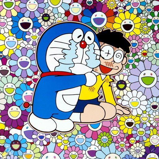 Takashi Murakami – Kunstdruck „Freundschaft für immer“ – giclee prints, Paper
