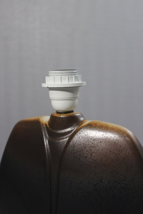 Image 1 of Vintage porseleinen lampenvoet uit Virebent, Frankrijk, jaren 80, van Pierre Lèbe