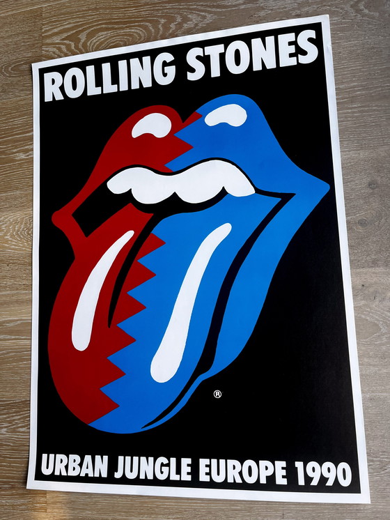 Image 1 of Rolling Stones - Urban Jungle Tour 1990 - Poster originale