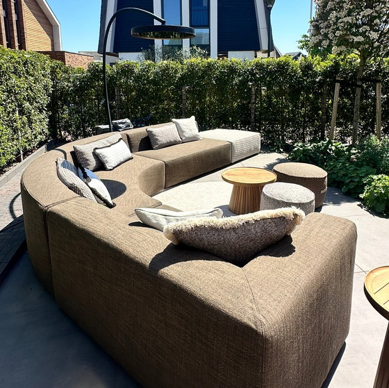 Image 1 of Conjunto de salón orgánico para exteriores, resistente a la intemperie