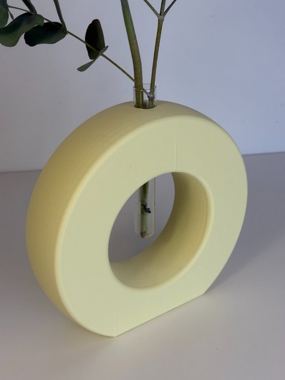 Image 1 of Modern 3D Printed Vase – Minimalist Nordic Home Decor