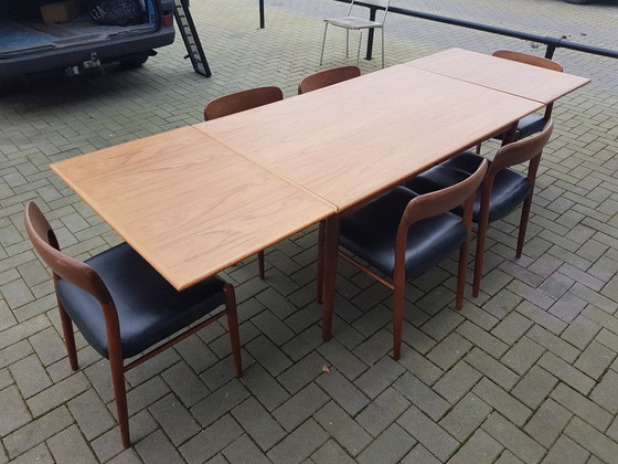 Image 1 of Beautiful vintage dining room table / dinner table Niels Otto Muller