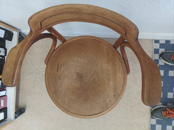 Image 1 of Chaise Fischel ancienne originale de style Thonet