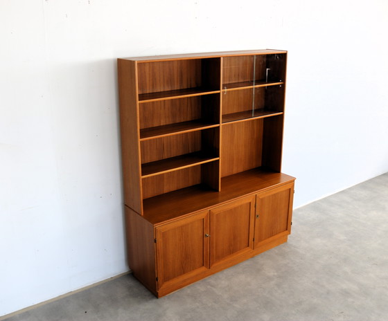 Image 1 of vintage teak Zweedse wandkast