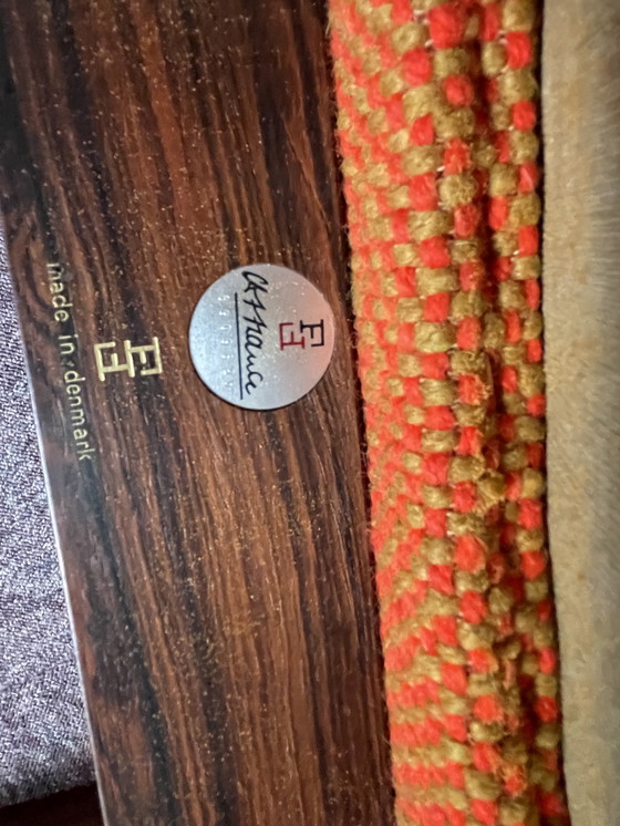 Image 1 of Pair of Teak Armchairs by Ole Gjerlov-Knudsen & Torben Lind