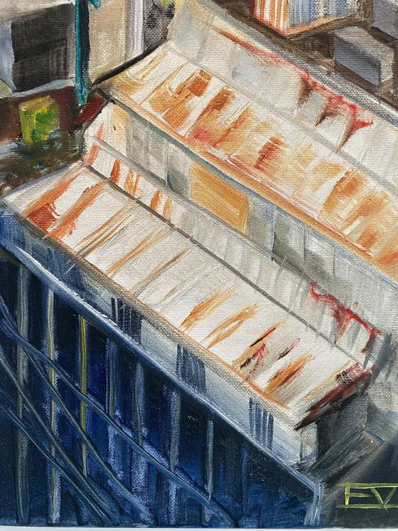 Image 1 of Shinjuku, Tokio - Öl auf Leinwand