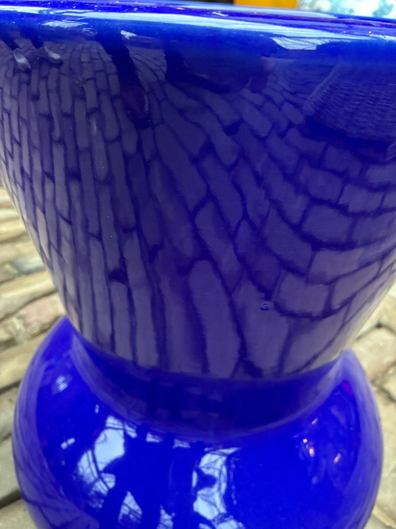 Des Pots large “hourglass” vase (cobalt blue) – Ceramic (photo 5 of 5)
