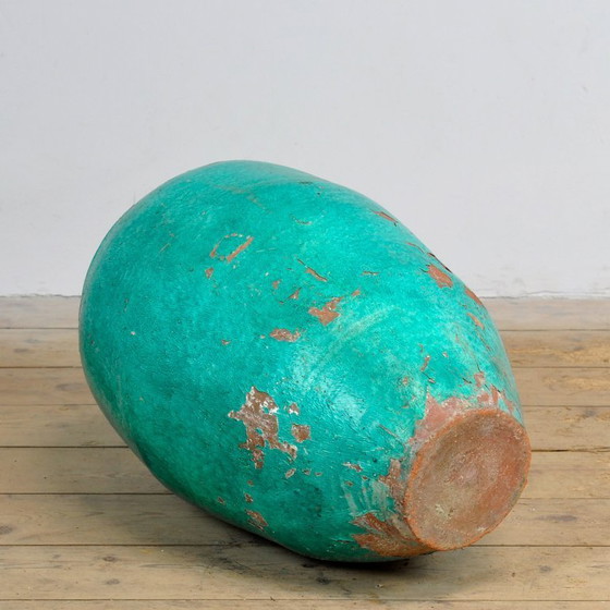 Image 1 of Turkish Terracotta Olive Jar or Garden Urn