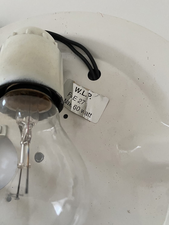 Image 1 of Lampe de plafond/applique murale Memphis design W.L.P., style vintage années 80