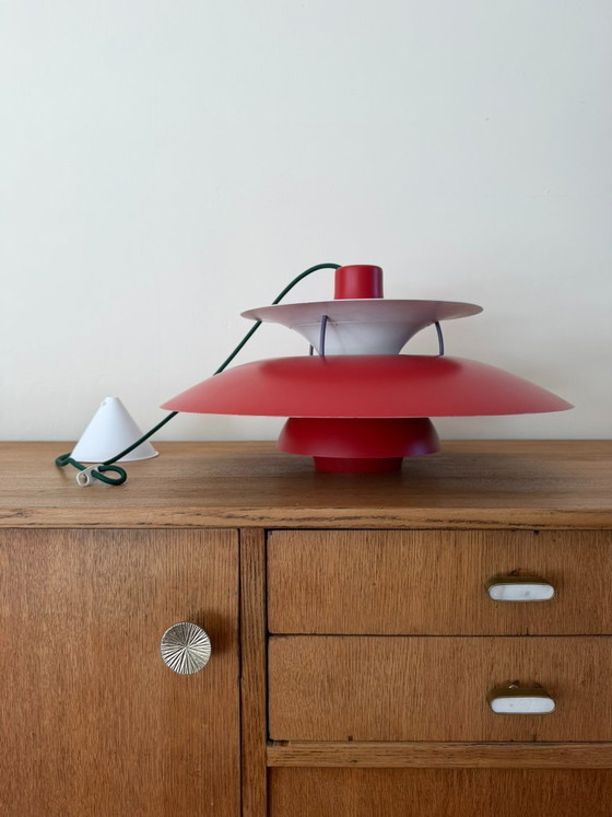 Image 1 of Vintage rare rouge Louis Poulsen PH5 - Poul Henningsen