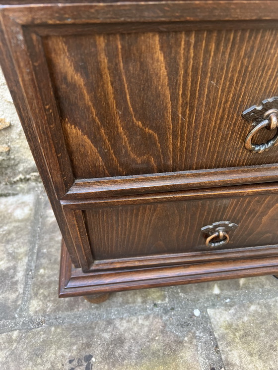 Image 1 of Een paar vintage nachtkastjes