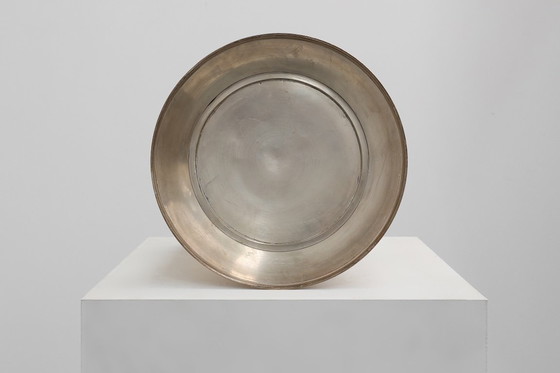 Image 1 of Antico secchiello per champagne in rame argentato, Francia, circa 1900