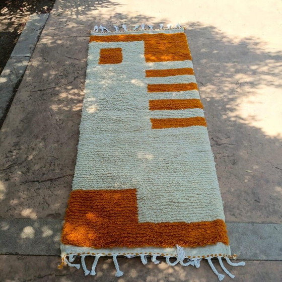 Tappeto da ingresso in pura lana, realizzato a mano, 75/300 cm – Alberto Bazzani, Tappeti, Wool (photo 5 of 7)