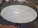 Object of desire Oval design favorite Mramor table , Tulip Oval top 198x121 Mramor CALACATTA