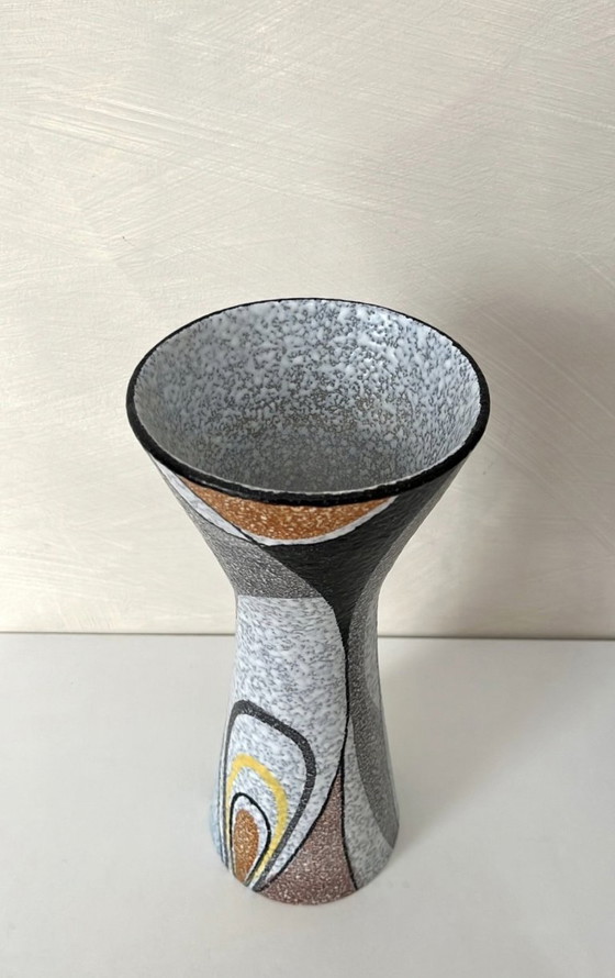 Image 1 of Rumba keramische vaas, Flora Gouda Holland, jaren 70