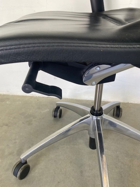 Image 1 of Sedus Bureaustoel Open up Black Leather
