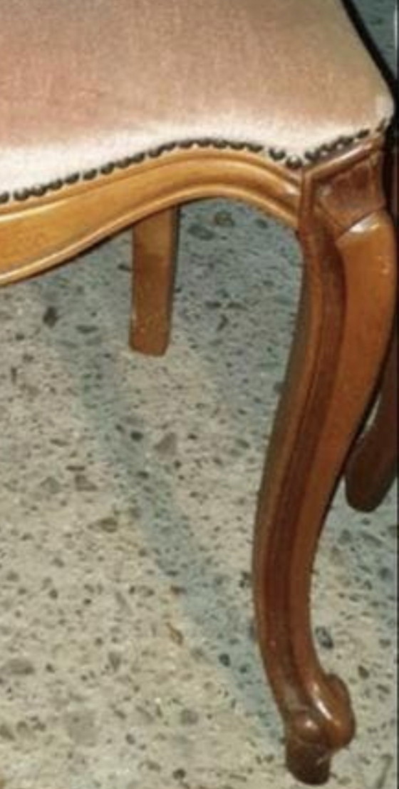 Image 1 of 4 Italiaanse Barok eetkamer stoelen 