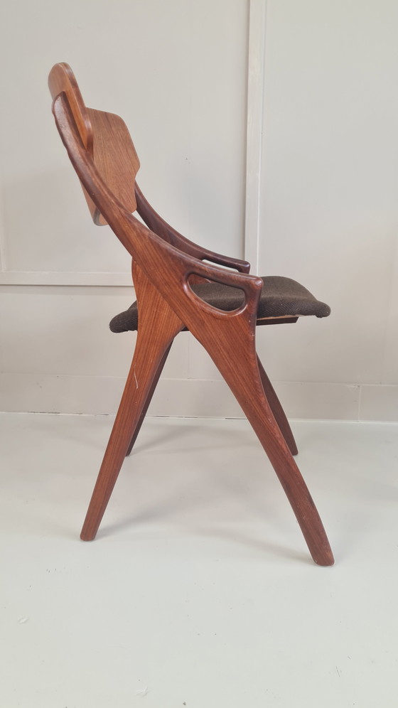 Image 1 of Danish Dining Chairs by Hovmand Olsen for Mogens Kold, 1960s