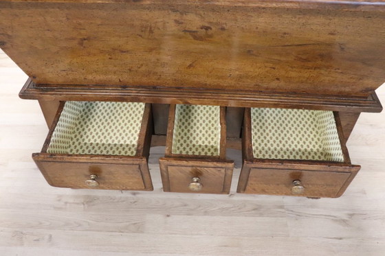 Image 1 of Armario antiguo en madera de álamo, Italia Siglo XIX RESTAURADO