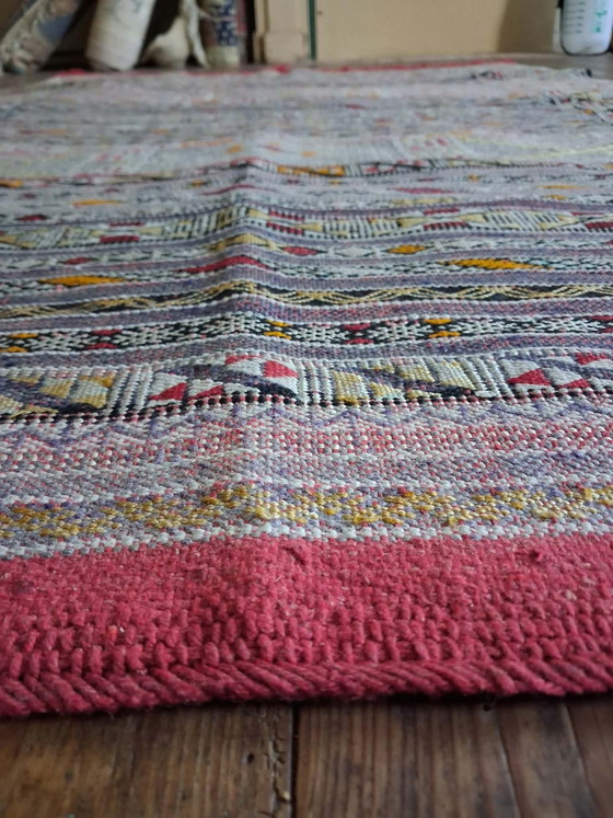 Kilim Berbero fatto a mano 180×125cm, Tappeti, Lana, Multicolore (foto 8 di 14)