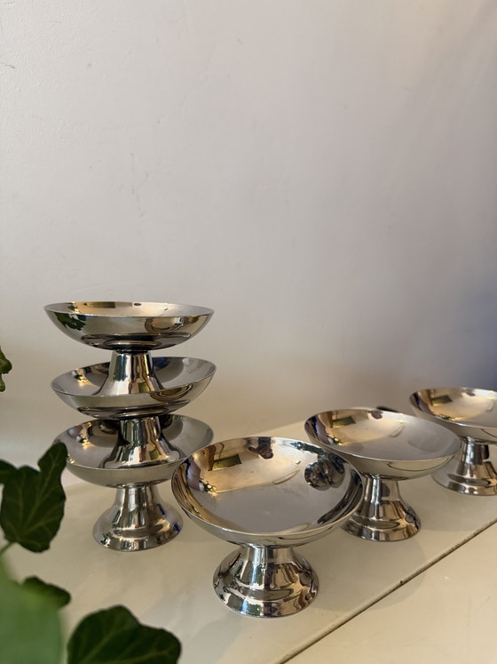 Image 1 of Set of 6 Chrome coupes