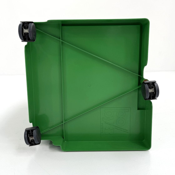 Image 1 of Grüner Boby-Wagen von Joe Colombo für Bieffeplast, 1960er Jahre