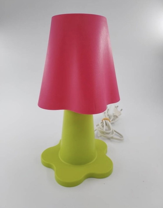 Image 1 of Lampada da tavolo vintage Ikea Mammut rosa, anni '90