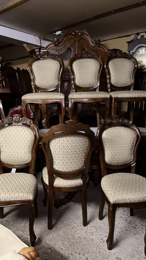 Image 1 of 6 Barock-Esszimmerstühle