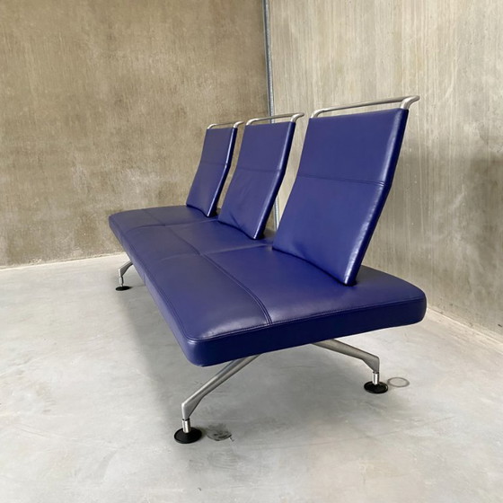 Image 1 of Vitra Leather Area Sofa - The Timeless Splendor by Antonio Citterio