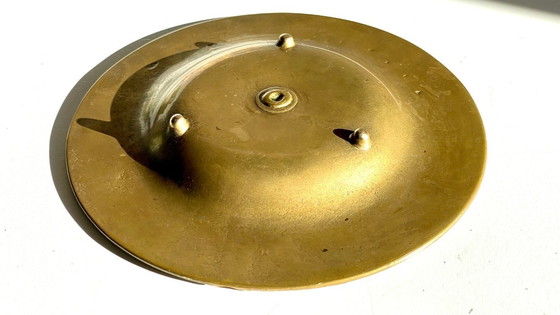 Image 1 of Posacenere vintage in bronzo con segno zodiacale